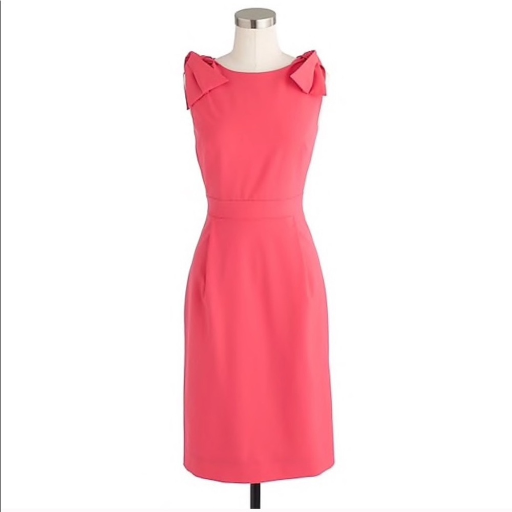 NWT J. Crew Origami Bow Dress